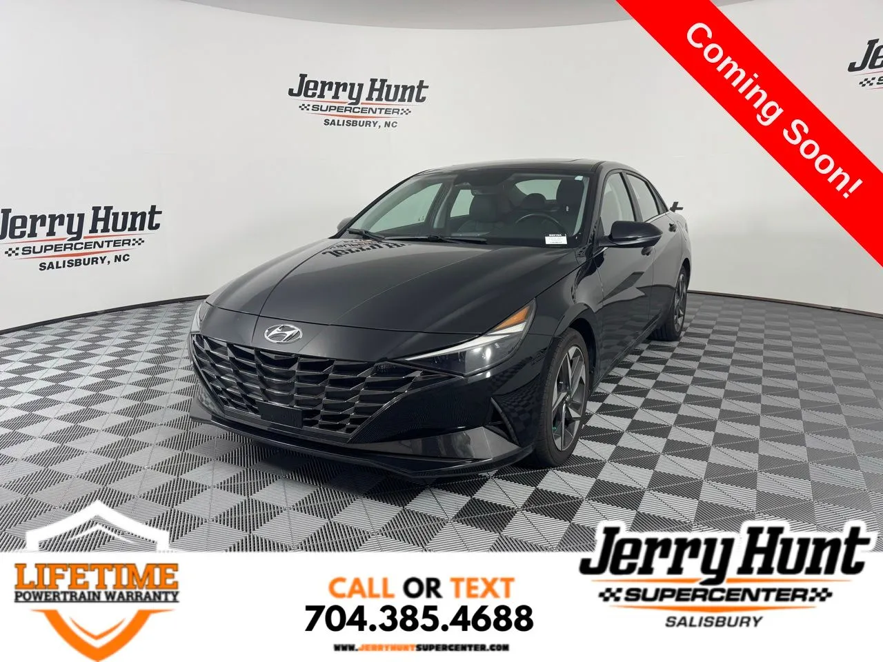 Black 2022 Hyundai Elantra Limited for sale in Salisbury, NC