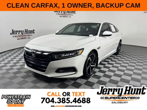 White 2018 Honda Accord Sport for sale in Salisbury, NC