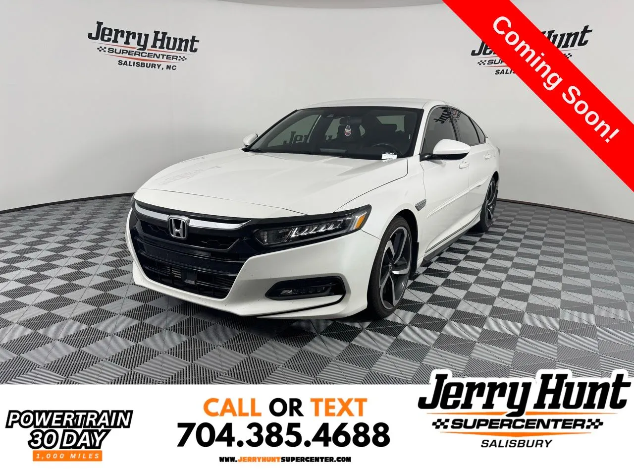 White 2018 Honda Accord Sport for sale in Salisbury, NC