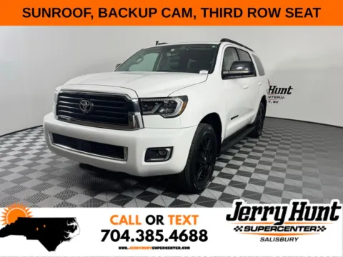 White 2019 Toyota Sequoia TRD Sport for sale in Salisbury, NC
