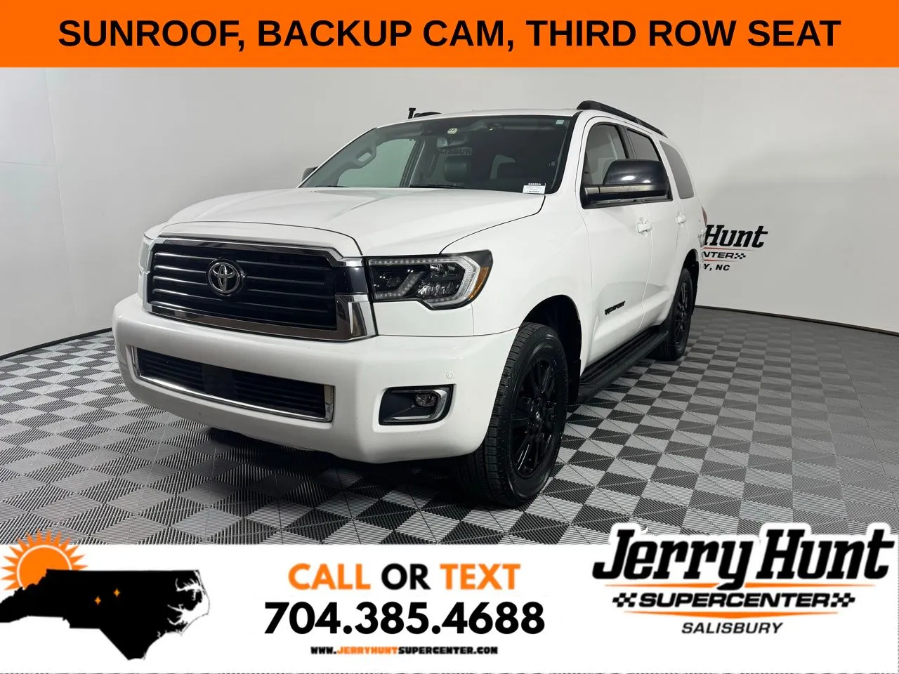 White 2019 Toyota Sequoia TRD Sport for sale in Salisbury, NC