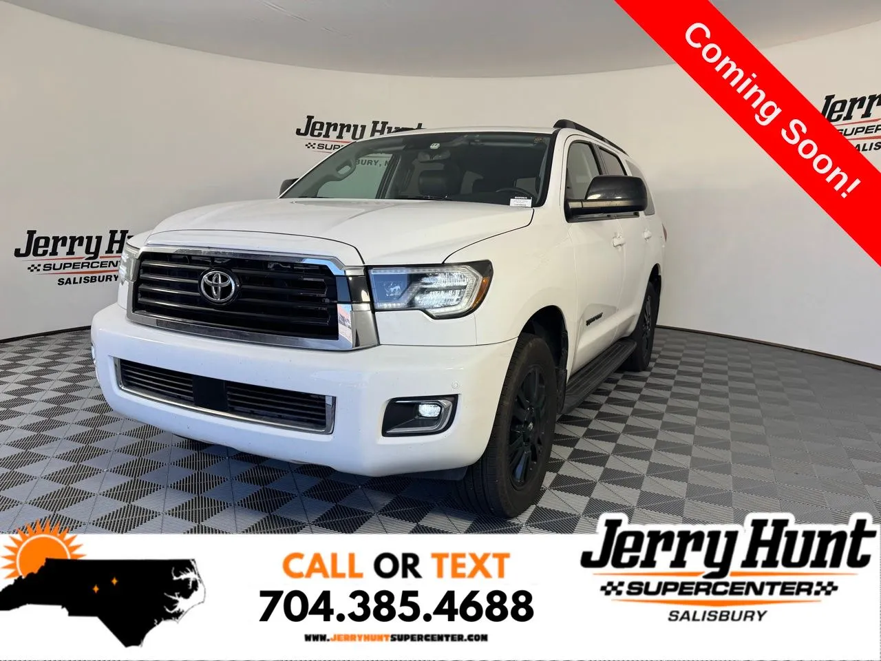 White 2019 Toyota Sequoia TRD Sport for sale in Salisbury, NC