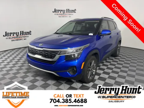 Blue 2021 Kia Seltos S for sale in Salisbury, NC