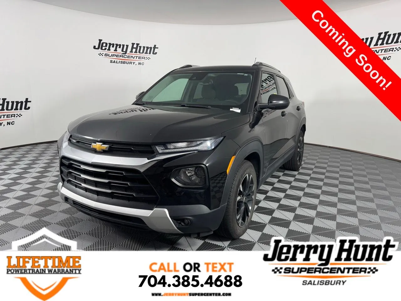Black 2021 Chevrolet TrailBlazer LT for sale in Salisbury, NC