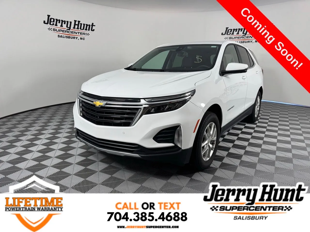 White 2024 Chevrolet Equinox LT for sale in Salisbury, NC