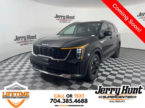 Black 2024 Kia Sorento S for sale in Salisbury, NC