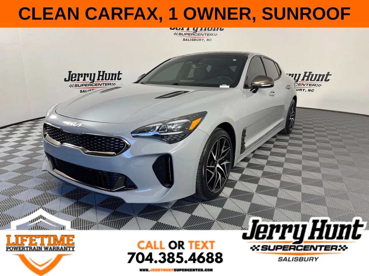 Silver 2023 Kia Stinger GT-Line for sale in Salisbury, NC