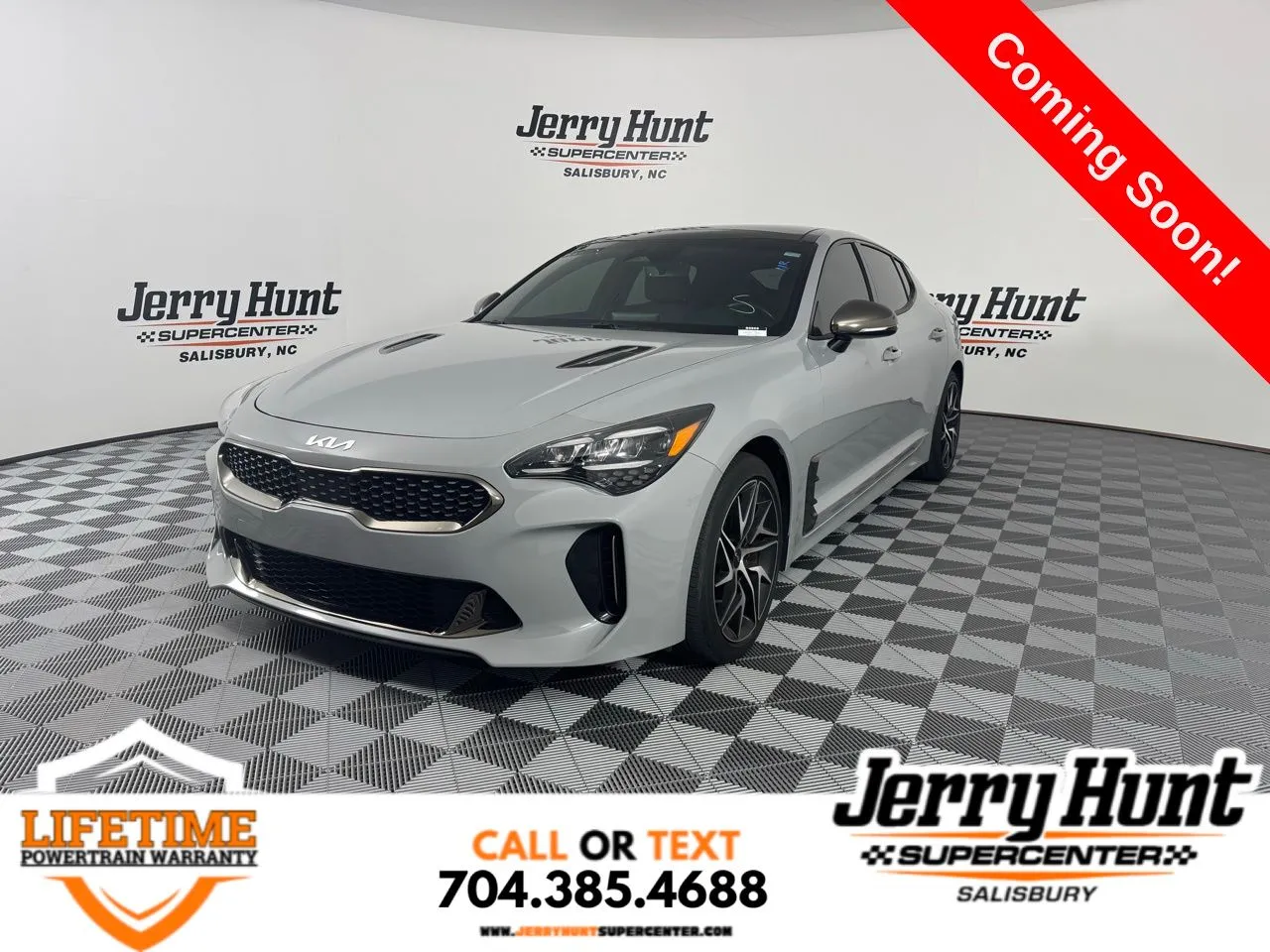 Silver 2023 Kia Stinger GT-Line for sale in Salisbury, NC