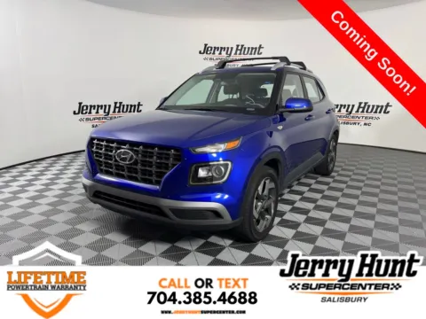 Blue 2023 Hyundai Venue SEL for sale in Salisbury, NC