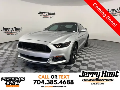 Silver 2016 Ford Mustang GT Premium for sale in Salisbury, NC