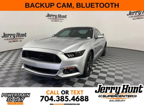 Silver 2016 Ford Mustang GT Premium for sale in Salisbury, NC