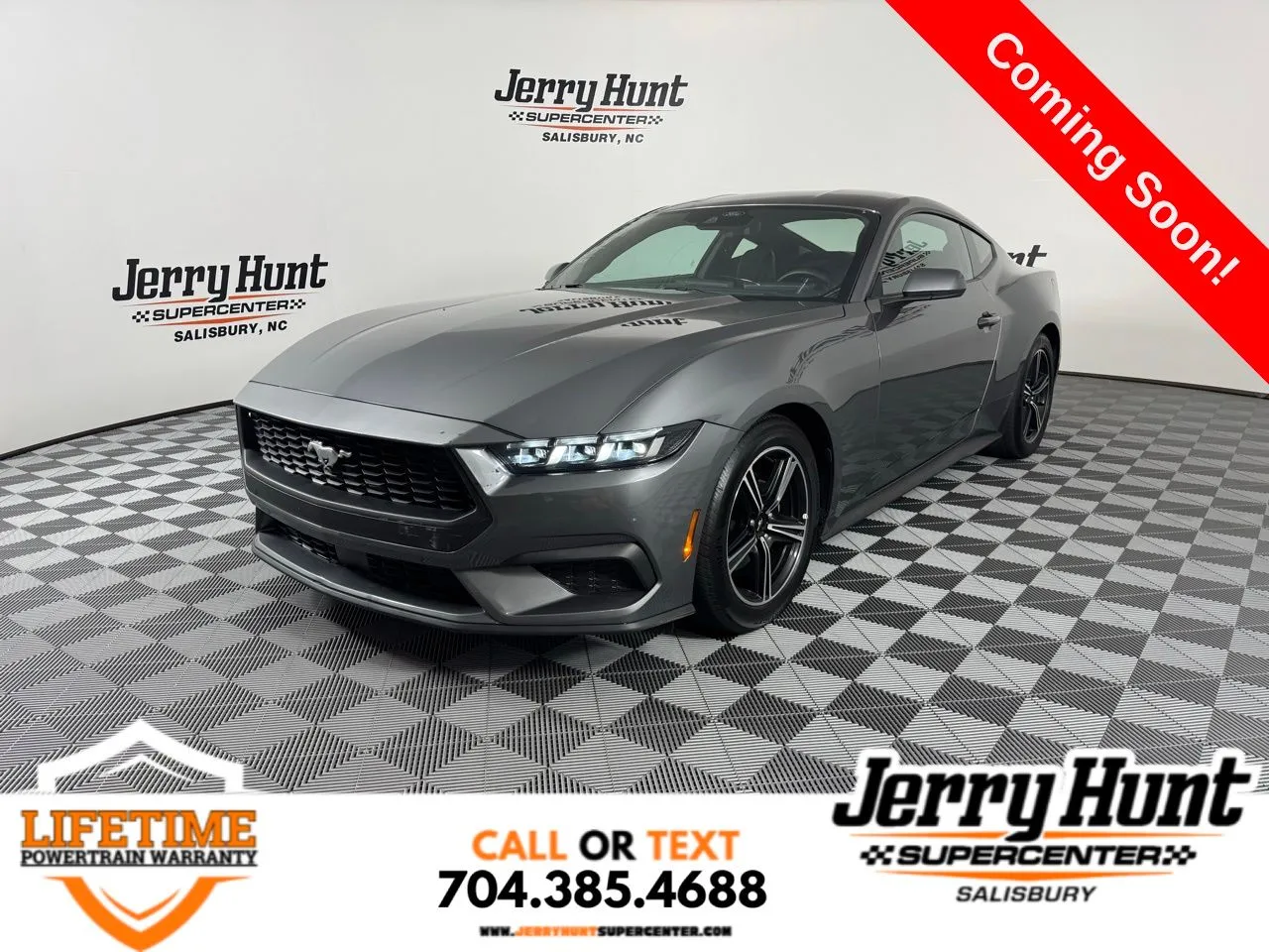 Gray 2024 Ford Mustang EcoBoost for sale in Salisbury, NC