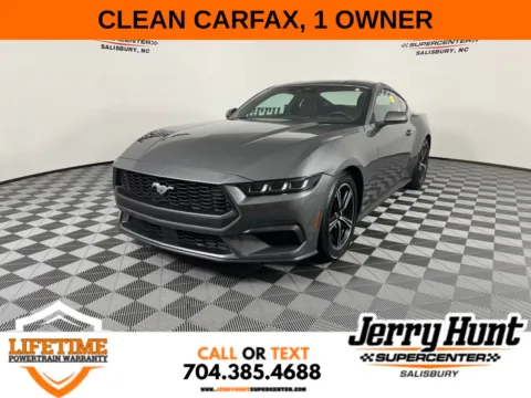 Gray 2024 Ford Mustang EcoBoost for sale in Salisbury, NC