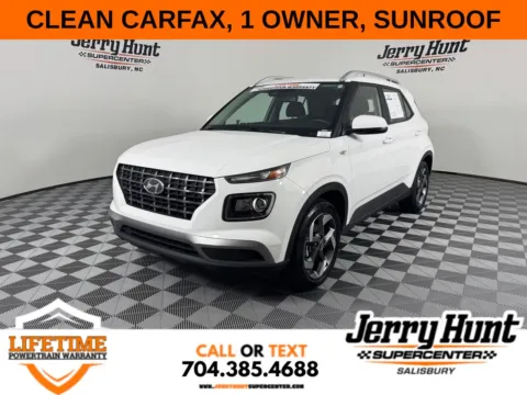White 2024 Hyundai Venue SEL for sale in Salisbury, NC