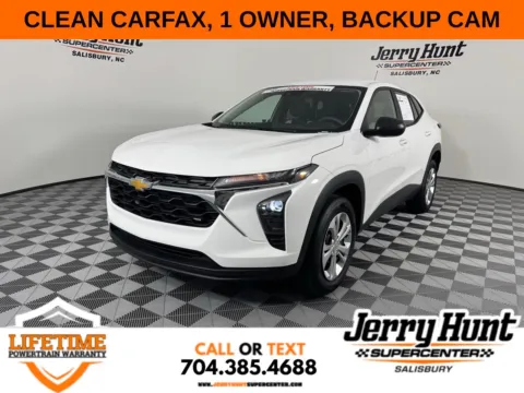 White 2025 Chevrolet Trax LS for sale in Salisbury, NC