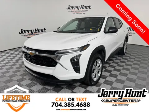 White 2025 Chevrolet Trax LS for sale in Salisbury, NC