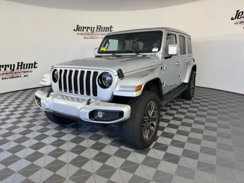 Silver 2022 Jeep Wrangler Unlimited Sahara High Altitude for sale in Salisbury, NC