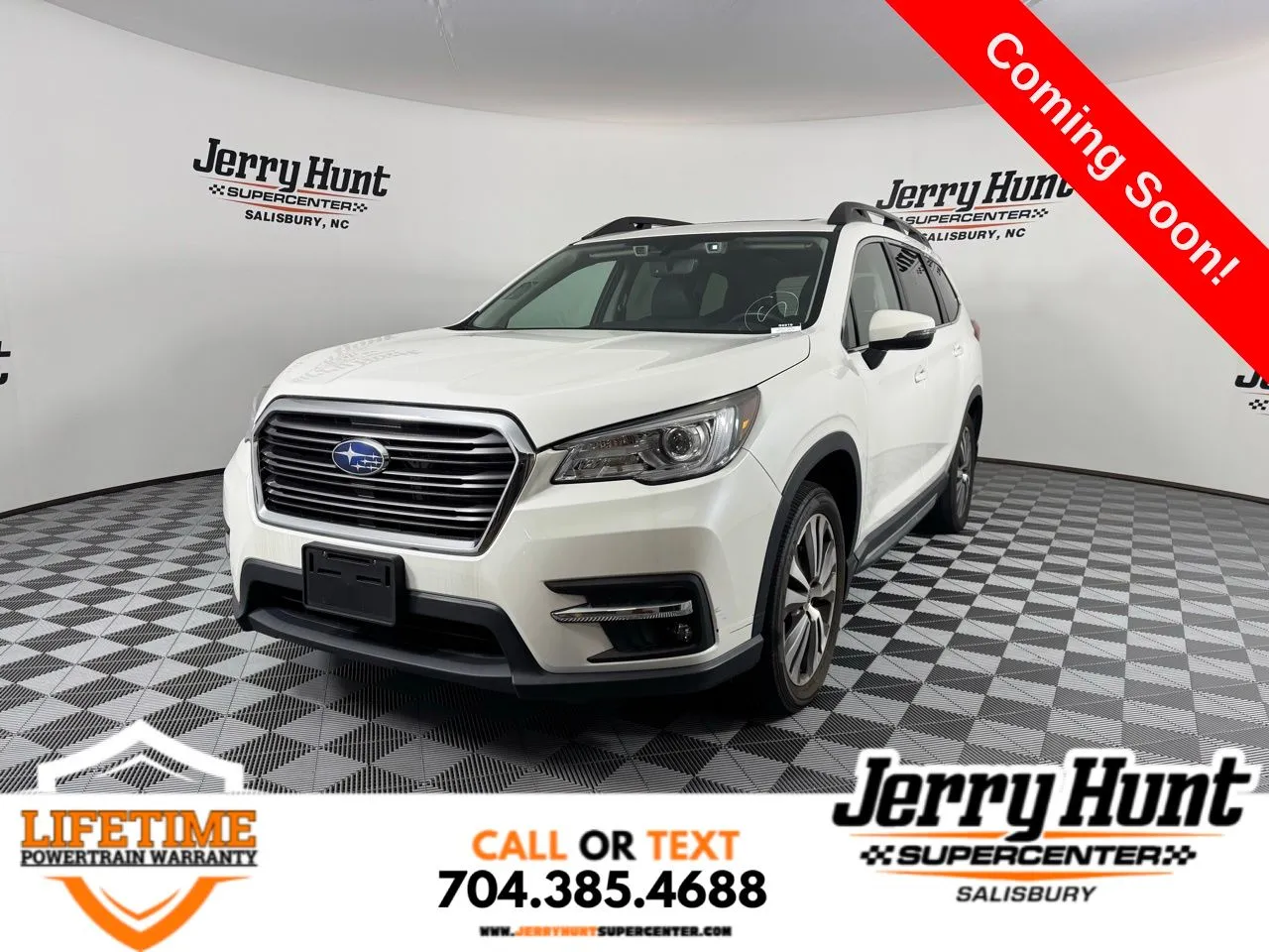 White 2022 Subaru Ascent Limited for sale in Salisbury, NC