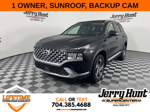 Black 2022 Hyundai Santa Fe SEL for sale in Salisbury, NC