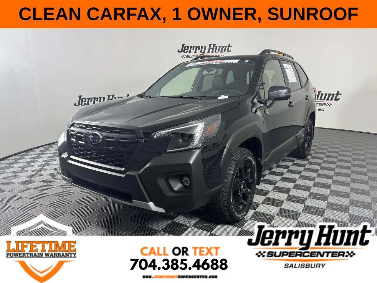 Black 2024 Subaru Forester Wilderness for sale in Salisbury, NC