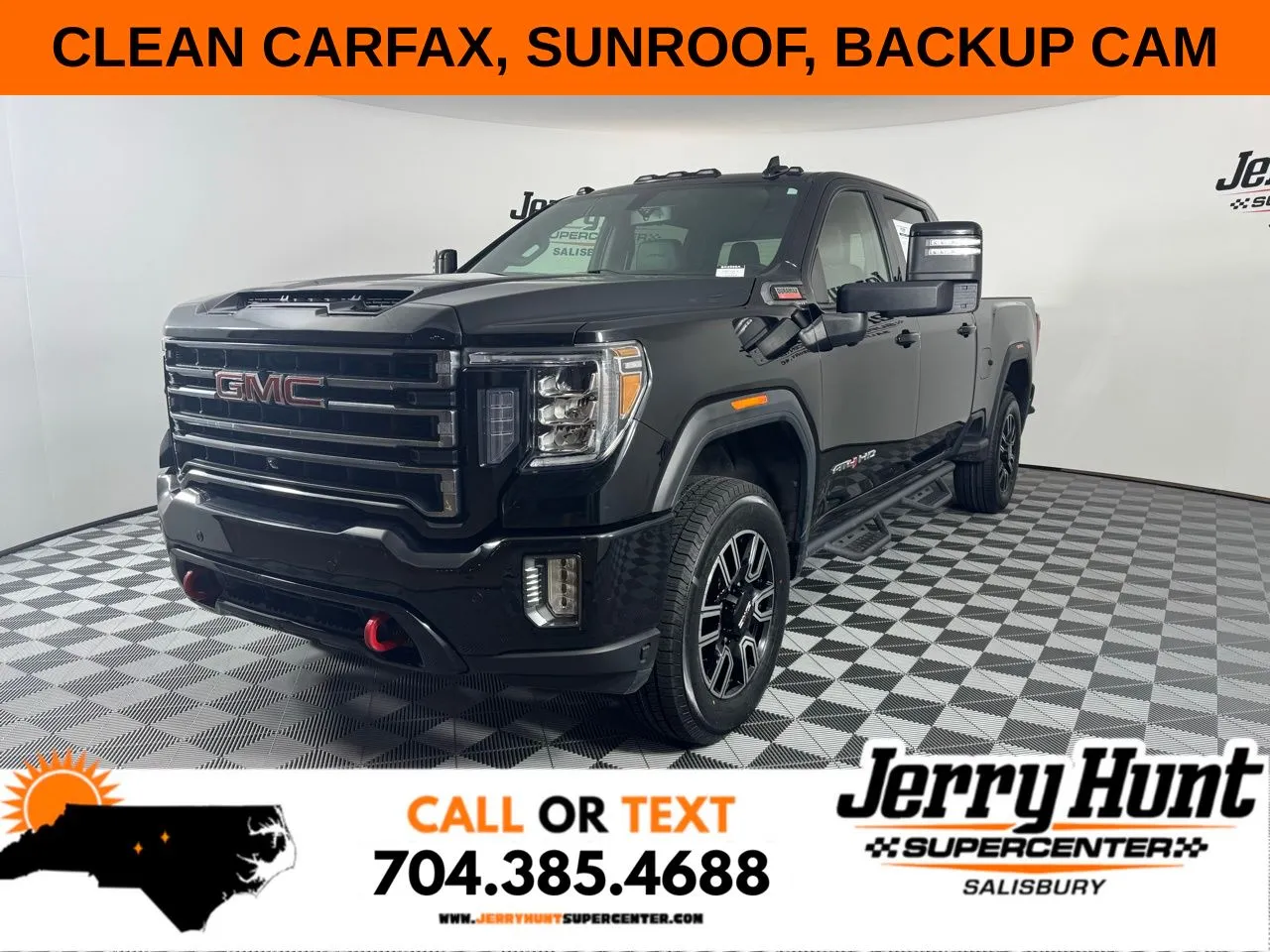 Black 2022 GMC Sierra 2500HD AT4 for sale in Salisbury, NC