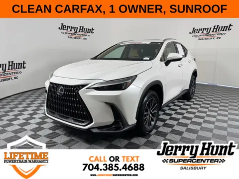 White 2022 Lexus NX 350 Premium for sale in Salisbury, NC