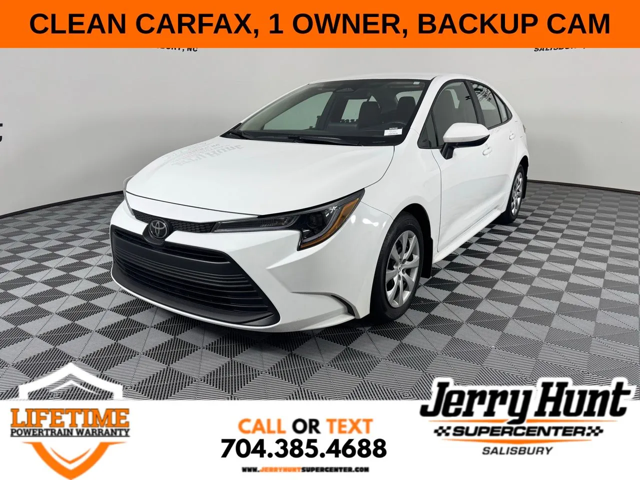 White 2025 Toyota Corolla LE for sale in Salisbury, NC