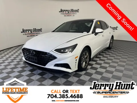 White 2021 Hyundai Sonata SEL for sale in Salisbury, NC