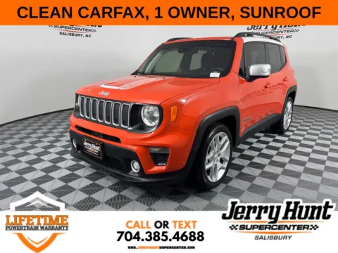 Orange 2021 Jeep Renegade Latitude for sale in Salisbury, NC