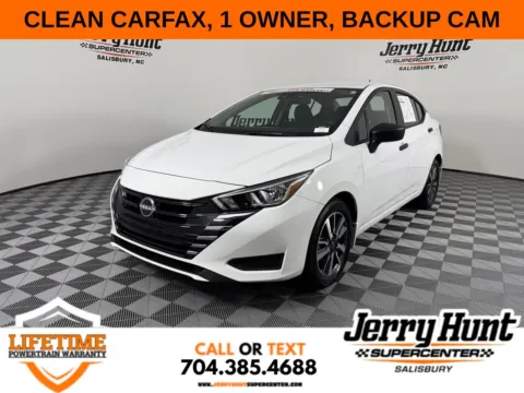 White 2024 Nissan Versa 1.6 S for sale in Salisbury, NC