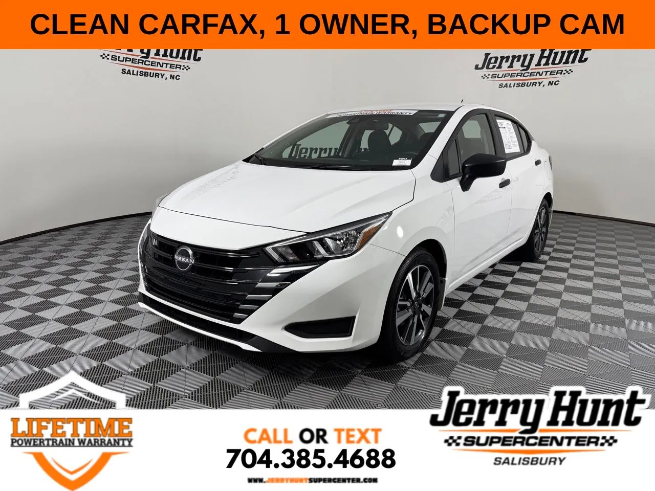 White 2024 Nissan Versa 1.6 S for sale in Salisbury, NC