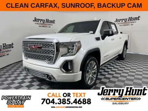 White 2021 GMC Sierra 1500 Denali for sale in Salisbury, NC