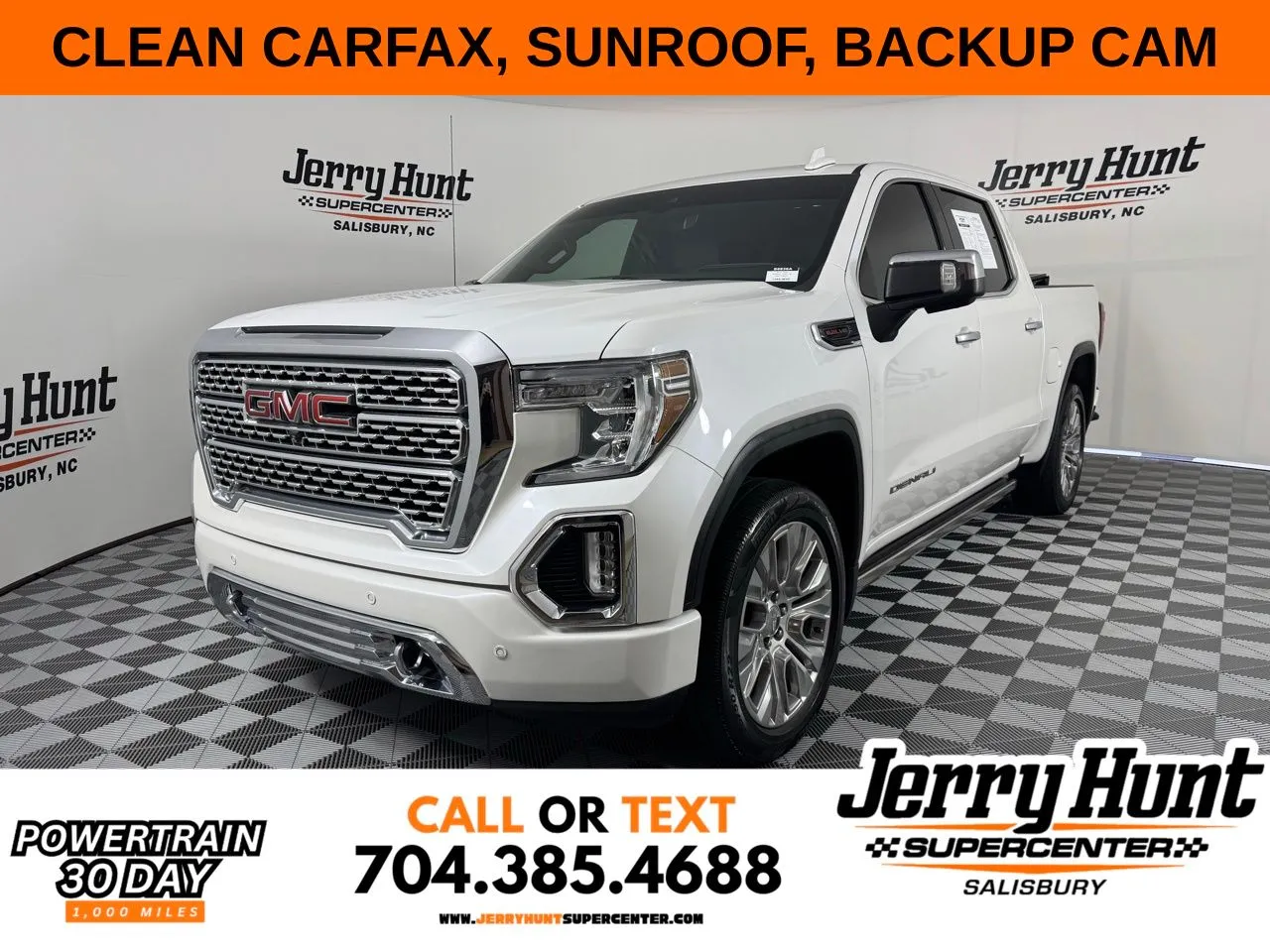 White 2021 GMC Sierra 1500 Denali for sale in Salisbury, NC