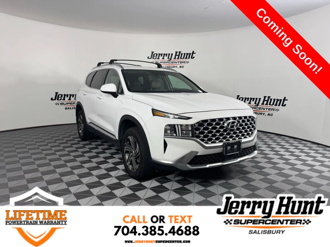 White 2022 Hyundai Santa Fe SEL for sale in Salisbury, NC