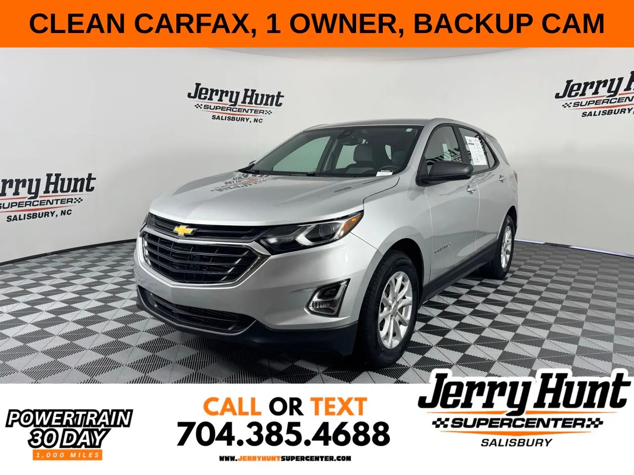 Silver 2020 Chevrolet Equinox LS for sale in Salisbury, NC