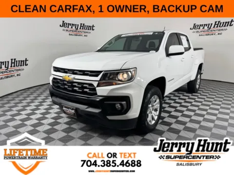 White 2022 Chevrolet Colorado LT for sale in Salisbury, NC