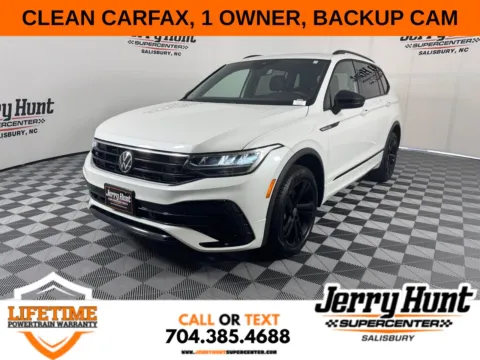 White 2024 Volkswagen Tiguan 2.0T SE R-Line Black for sale in Salisbury, NC