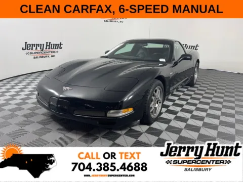 Black 2003 Chevrolet Corvette Z06 for sale in Salisbury, NC