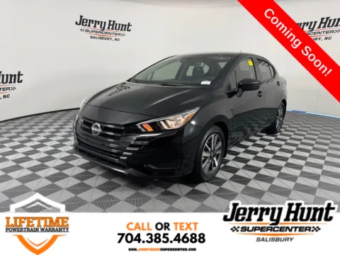 Black 2024 Nissan Versa 1.6 S for sale in Salisbury, NC
