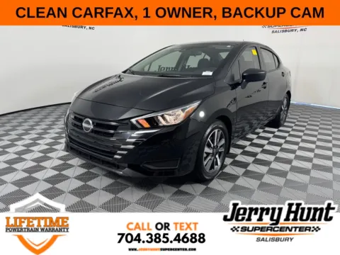 Black 2024 Nissan Versa 1.6 S for sale in Salisbury, NC