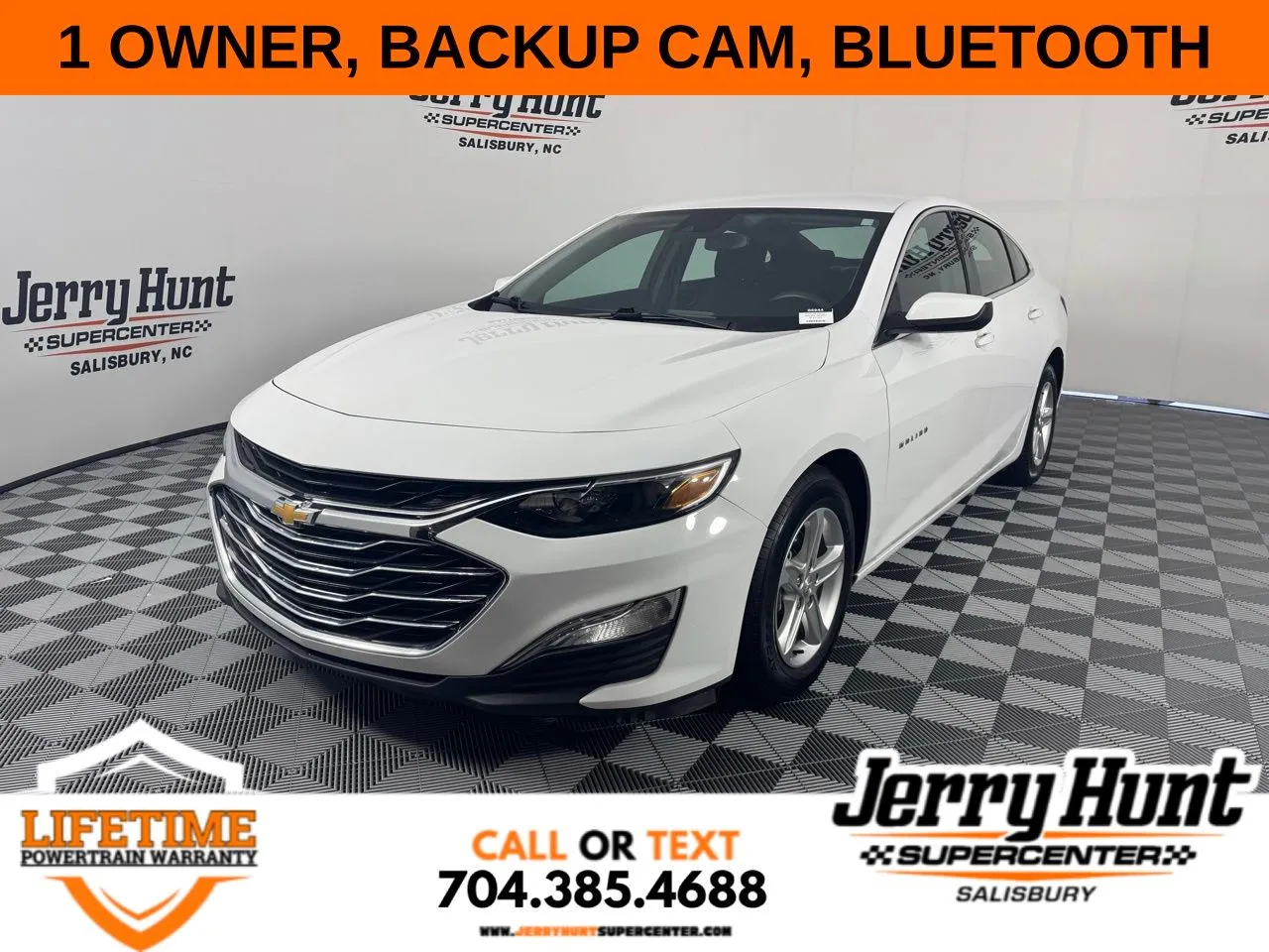White 2023 Chevrolet Malibu LS for sale in Salisbury, NC