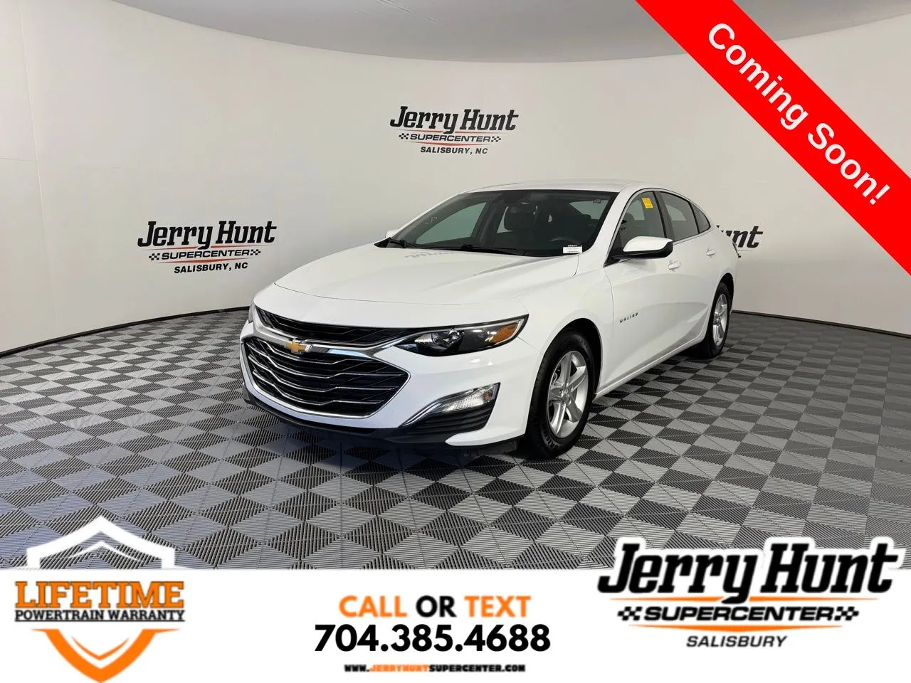 White 2023 Chevrolet Malibu LS for sale in Salisbury, NC