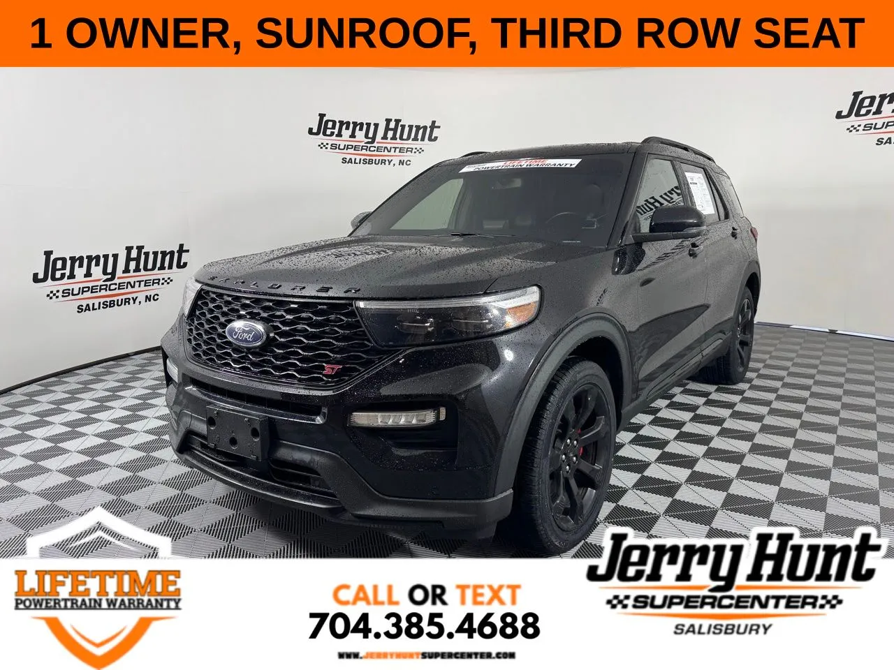 Black 2022 Ford Explorer ST for sale in Salisbury, NC