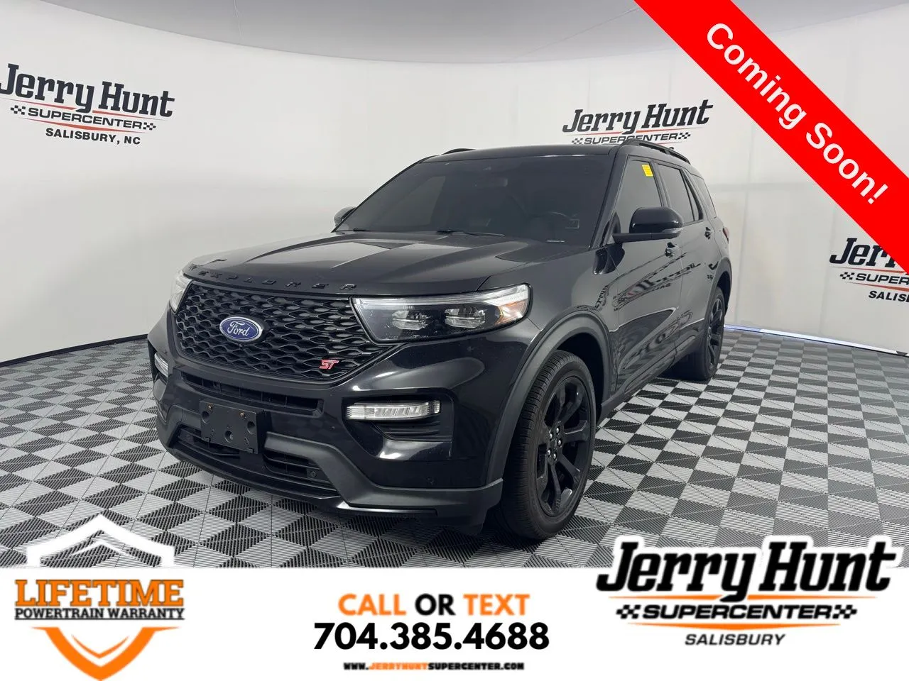 Black 2022 Ford Explorer ST for sale in Salisbury, NC