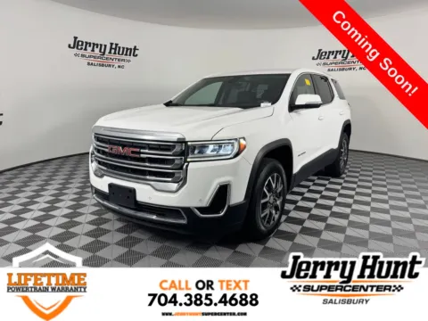White 2022 GMC Acadia SLE for sale in Salisbury, NC