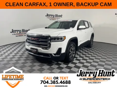 White 2022 GMC Acadia SLE for sale in Salisbury, NC