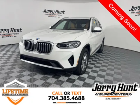 White 2024 BMW X3 xDrive30i for sale in Salisbury, NC