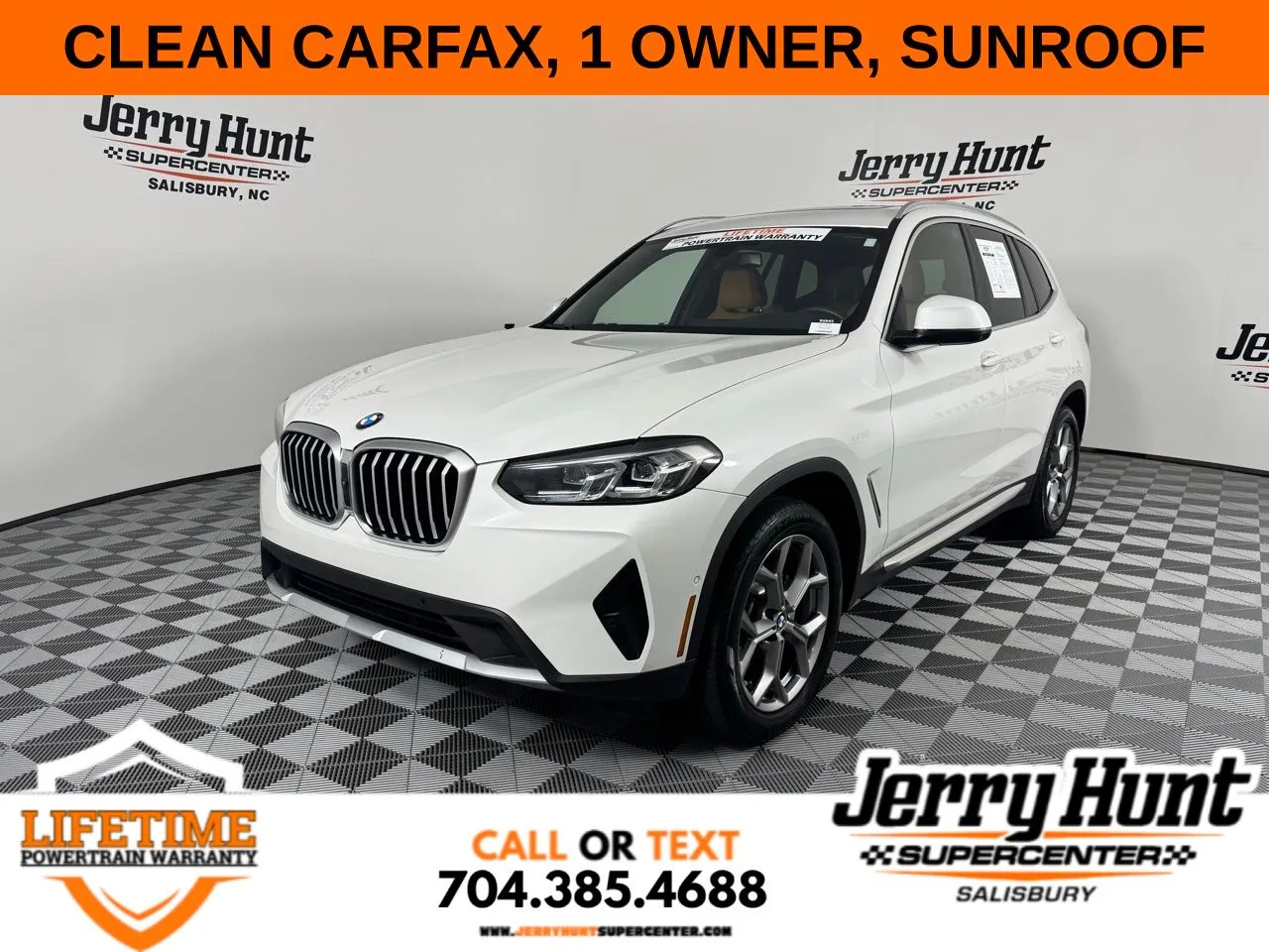 White 2024 BMW X3 xDrive30i for sale in Salisbury, NC