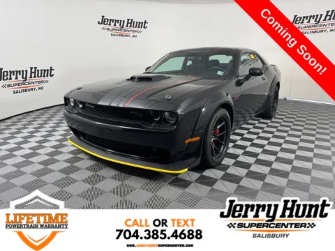 Black 2023 Dodge Challenger R/T Scat Pack Widebody for sale in Salisbury, NC