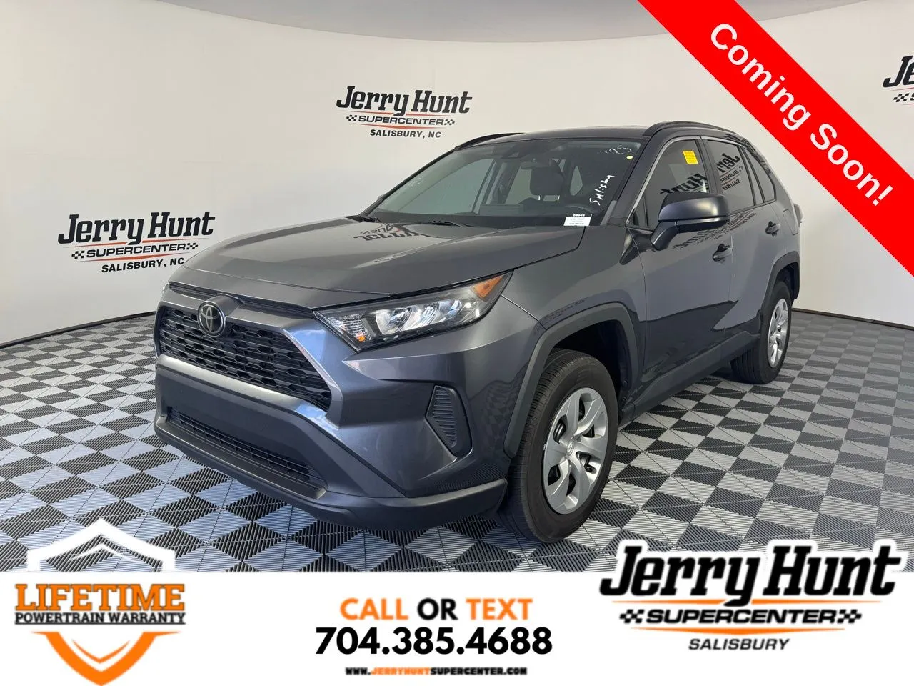 Gray 2021 Toyota RAV4 LE for sale in Salisbury, NC